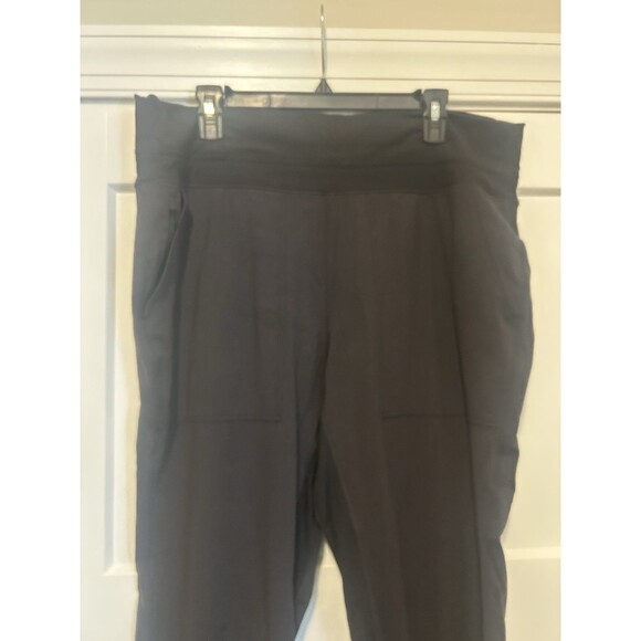 Athleta Women's Plus Size Venice Jogger Pants True Black Size 1X Casual Athletic - Picture 2 of 5